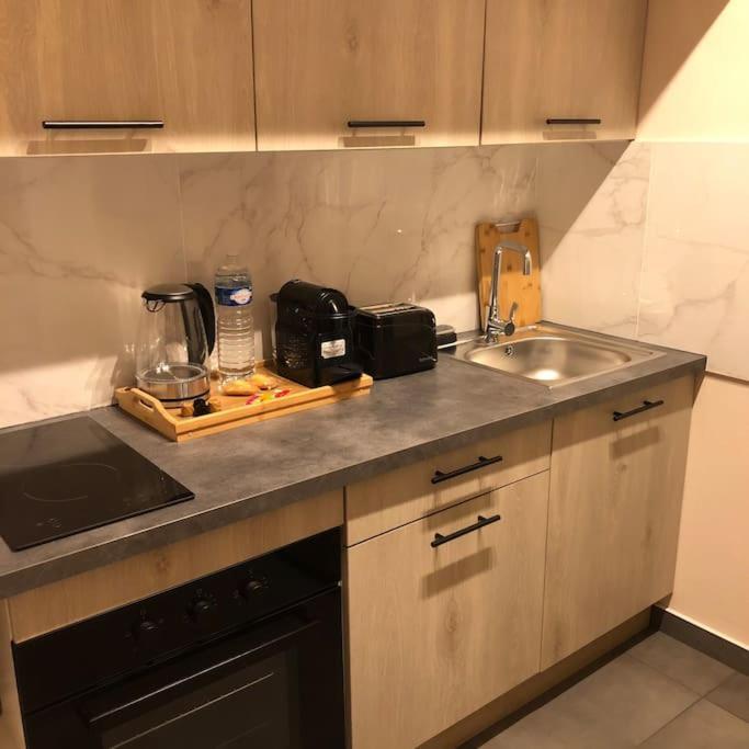Superbe Appartement Tout Equipe, Le Nid D'Eva A Metz Gare, Parking Prive, Balcon, F2, 50M2, 3P Exteriör bild