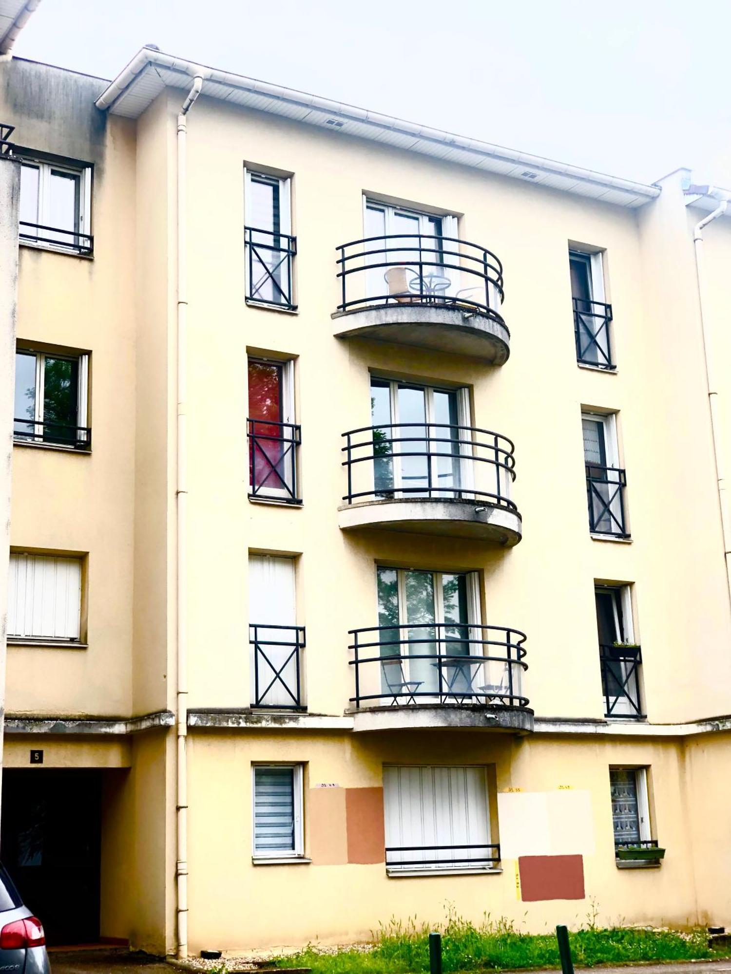 Superbe Appartement Tout Equipe, Le Nid D'Eva A Metz Gare, Parking Prive, Balcon, F2, 50M2, 3P Exteriör bild